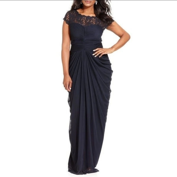 navy dress size 24